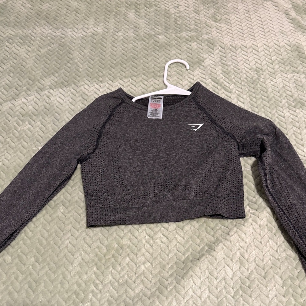 Gym shark vital crop long sleeve
